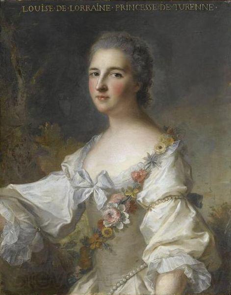 Jjean-Marc nattier Portrait of Louise Henriette Gabrielle de Lorraine Princesse de Turenne, Duchess of Bouillon Germany oil painting art